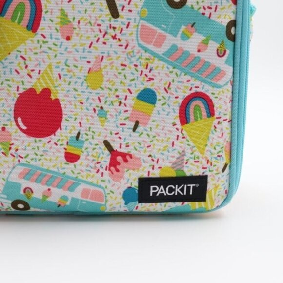 PackIt Freezable Bag Classic Lunch Box School Kids Children Ice Pack - Picture 4 of 5